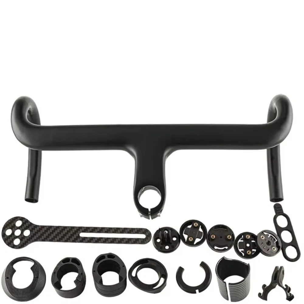 CG T1000 Carbon Fiber Integrated Bent Handlebar Custom LOGO Road Bicycle Handlebar 28.6/31.8mm Integrated Handlebar
CG T1000 Carbon Fiber Integrated Bent Handlebar Custom LOGO Road Bicycle Handlebar 28.6/31.8mm Integrated Handlebar