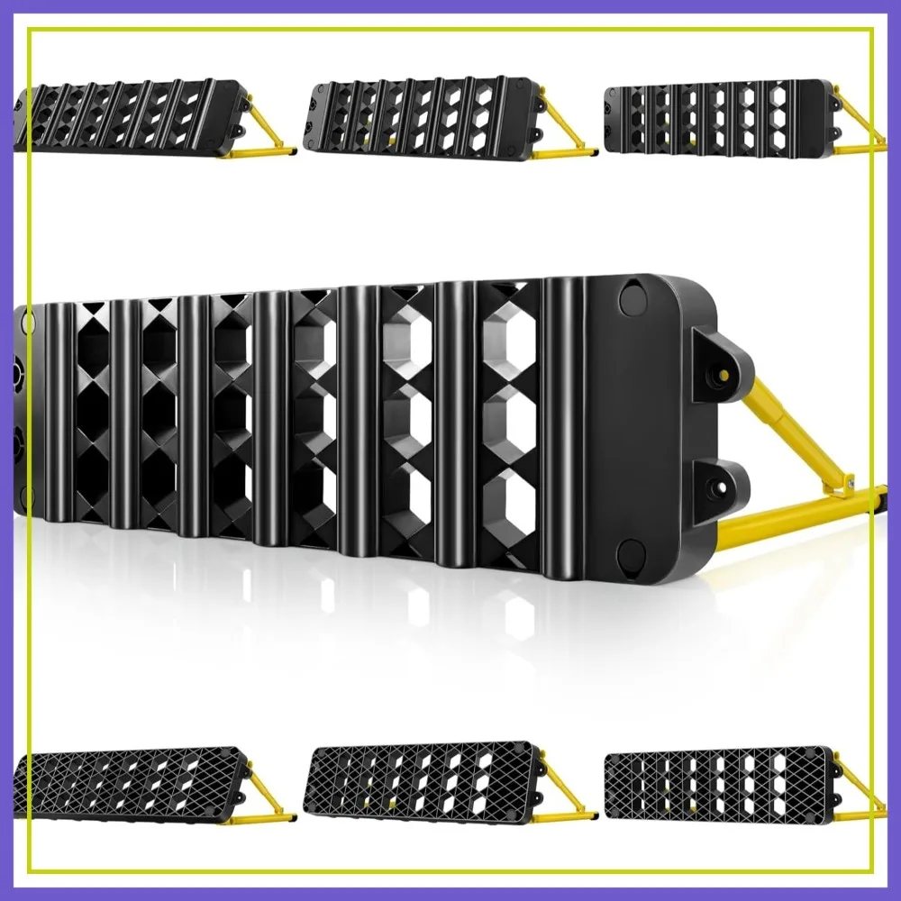 6-in-1 Soccer Rebounder Board, Portable Dual Surface Training Equipment for All Levels, Kick Back Wall with 3 Adjustable Angles for Passing, Control & Reflex
6-in-1 Soccer Rebounder Board, Portable Dual Surface Training Equipment for All Levels, Kick Back Wall with 3 Adjustable Angles for Passing, Control & Reflex