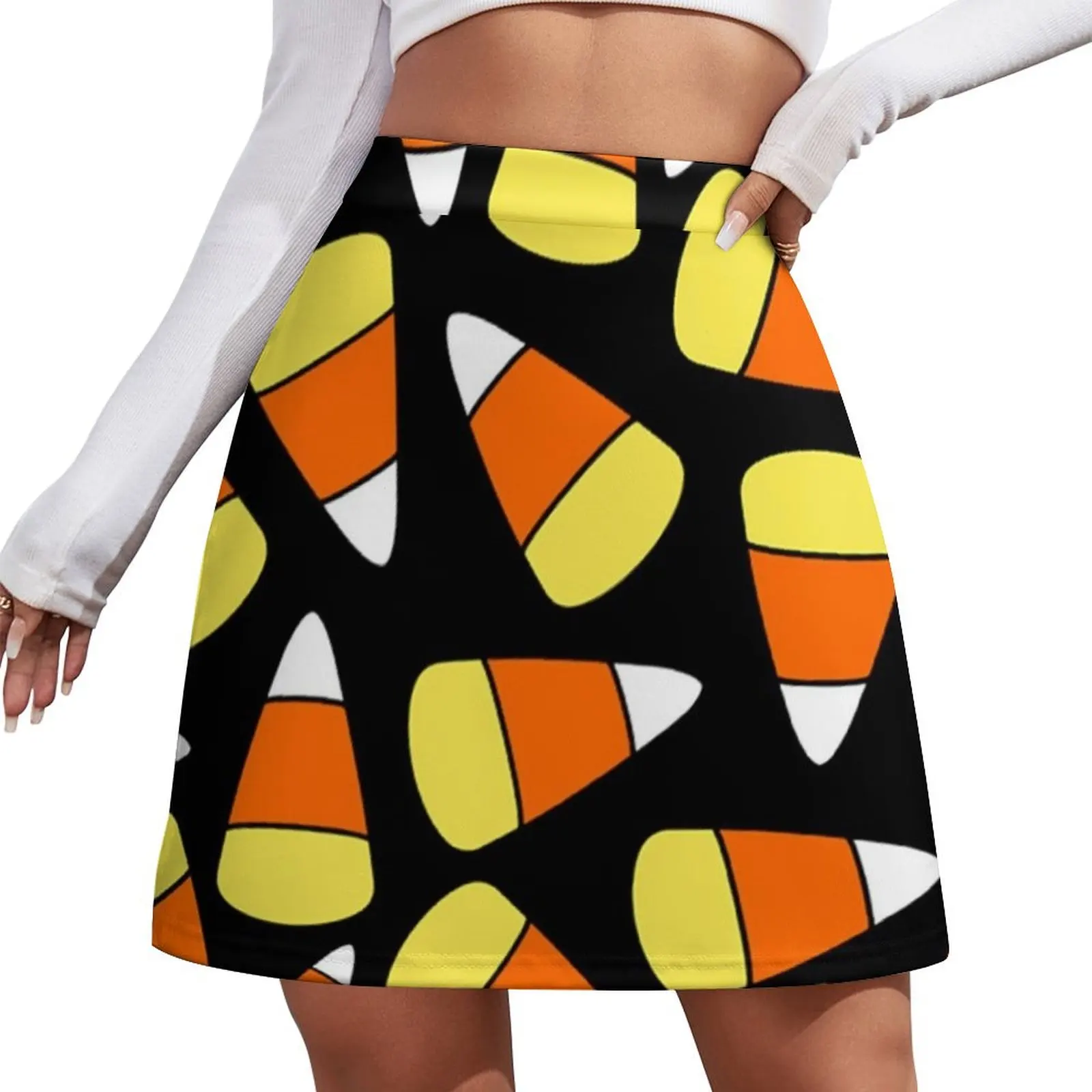 Candy Corn Pattern Halloween Mini Skirt Woman skirt skorts for women luxury women's skirt Mini
Candy Corn Pattern Halloween Mini Skirt Woman skirt skorts for women luxury women's skirt Mini