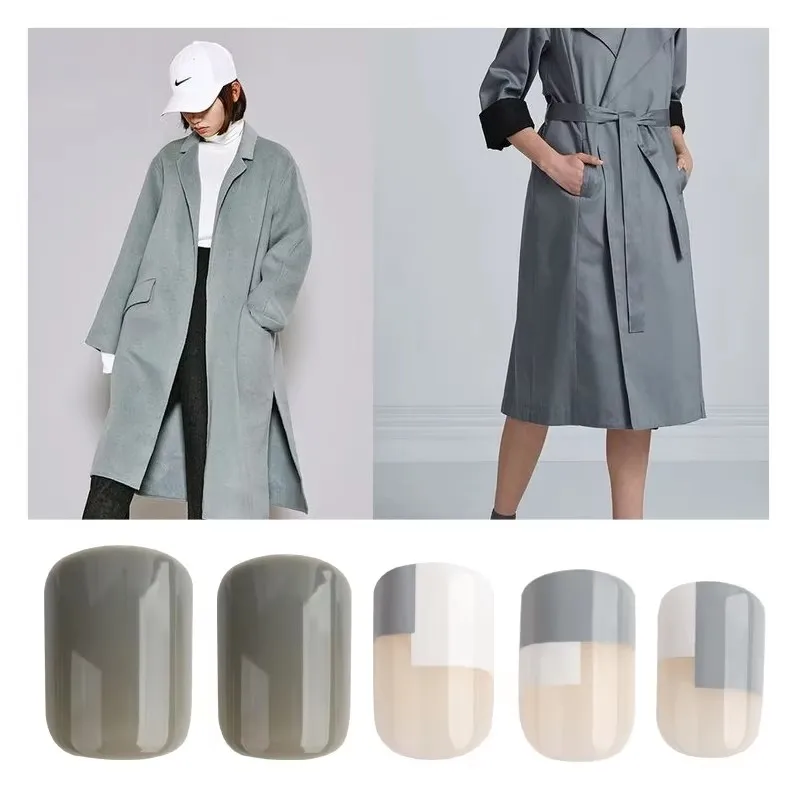 Fengshangmei Eco-friendly Artificial Fingernails ABS Material Full Cover Pre-designed Glue Short Length 24pcs Salon Use Nail Art
Fengshangmei Eco-friendly Artificial Fingernails ABS Material Full Cover Pre-designed Glue Short Length 24pcs Salon Use Nail Art