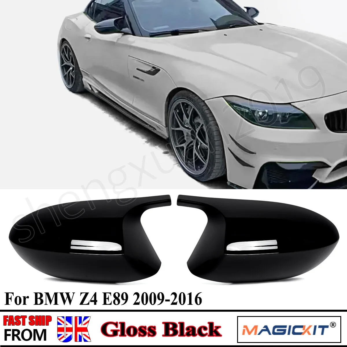 For BMW Z4 E89 Rearview Mirror Cover 2009 2010 2011 2012 2013 2014 2015 2016 Gloss Black ABS Side Mirror Cover Caps Replacement
For BMW Z4 E89 Rearview Mirror Cover 2009 2010 2011 2012 2013 2014 2015 2016 Gloss Black ABS Side Mirror Cover Caps Replacement