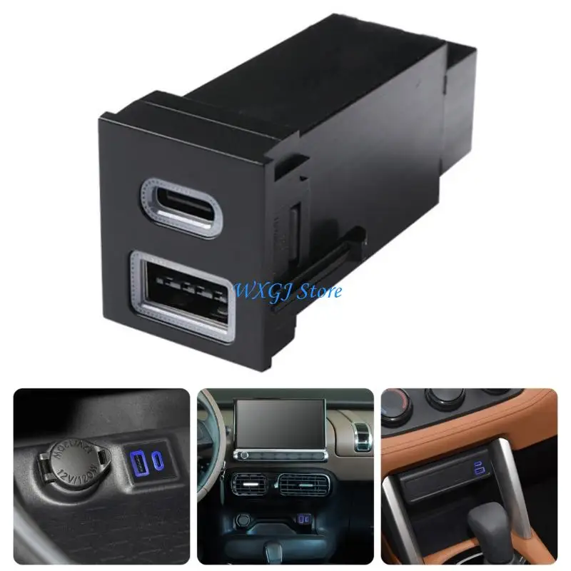 37JE Double Port 36W Vehicle Chargers Designed Supports Multiple Devices Simultaneously With Quick
37JE Double Port 36W Vehicle Chargers Designed Supports Multiple Devices Simultaneously With Quick