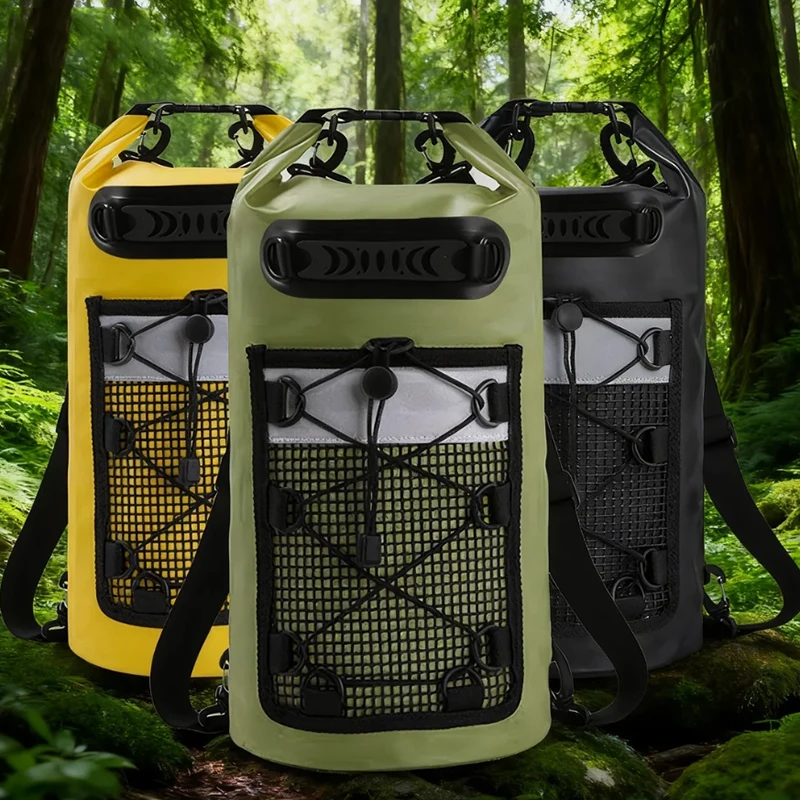 10L/20L/30L 500D PVC Waterproof Dry Bag Backpack - for Swimming, Trekking, Drifting, Rafting, Outdoor Sports Bag for Women & Men
10L/20L/30L 500D PVC Waterproof Dry Bag Backpack - for Swimming, Trekking, Drifting, Rafting, Outdoor Sports Bag for Women & Men