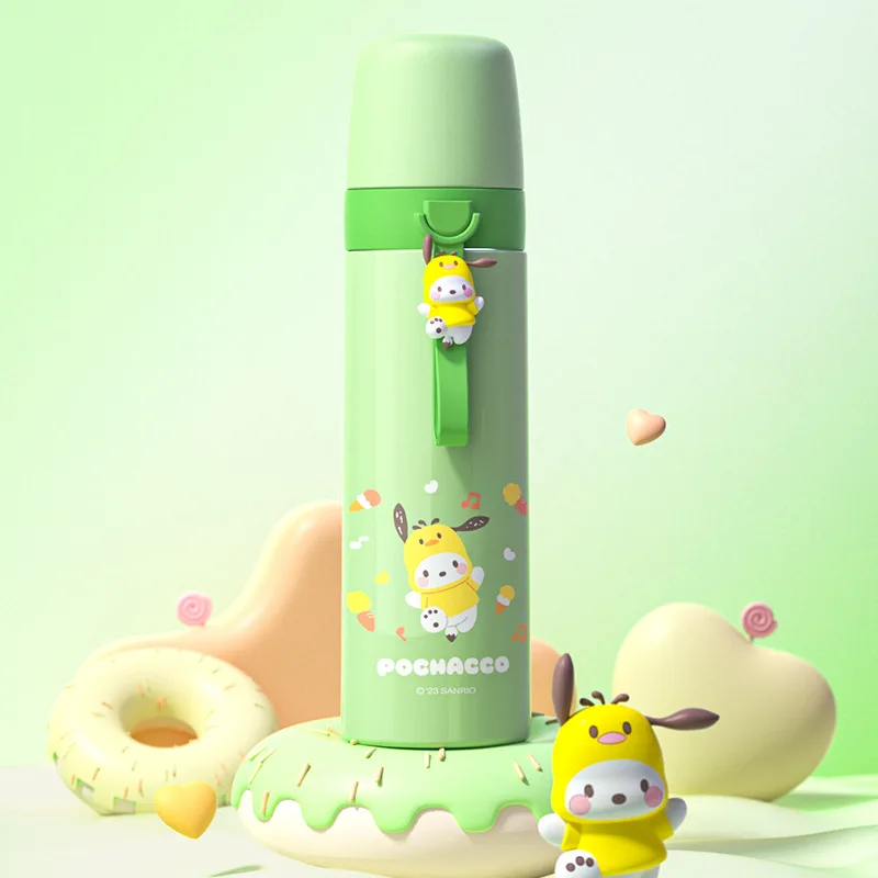 Sanrio Pochacco children's thermos cup for girls going to school special portable large-capacity kettle high-value cup anti-fall
Sanrio Pochacco children's thermos cup for girls going to school special portable large-capacity kettle high-value cup anti-fall