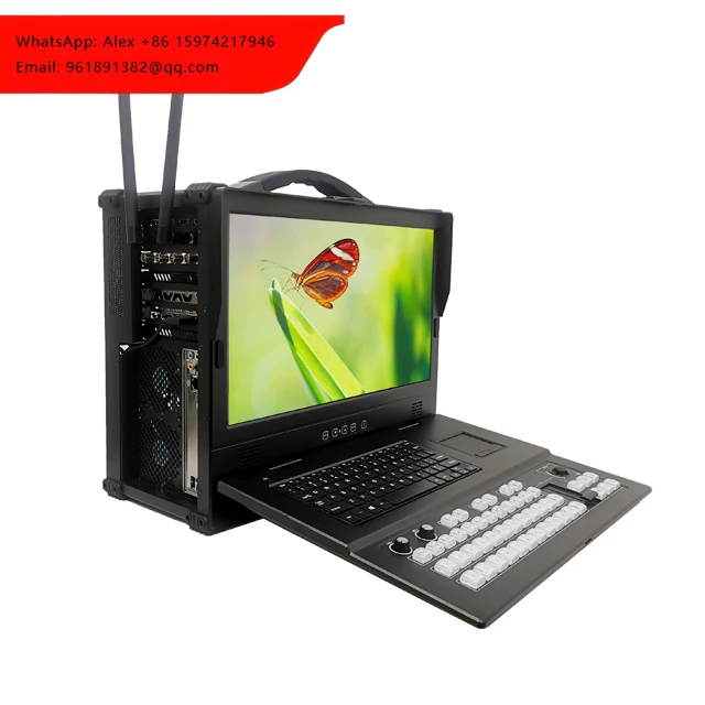Pro Video 1080p Wireless Transmission Equipment VMix OBS Switcher For Live Studio Broadcasting Audio Input LCD Screen
Pro Video 1080p Wireless Transmission Equipment VMix OBS Switcher For Live Studio Broadcasting Audio Input LCD Screen