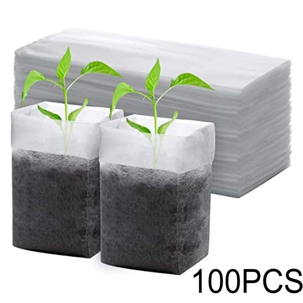 100Pcs Plant Grow Bag Nursery Bag Gardening Non-Woven Nursery Bag Flower Plant Biodegradable Grow Bag Garden Accessories
100Pcs Plant Grow Bag Nursery Bag Gardening Non-Woven Nursery Bag Flower Plant Biodegradable Grow Bag Garden Accessories