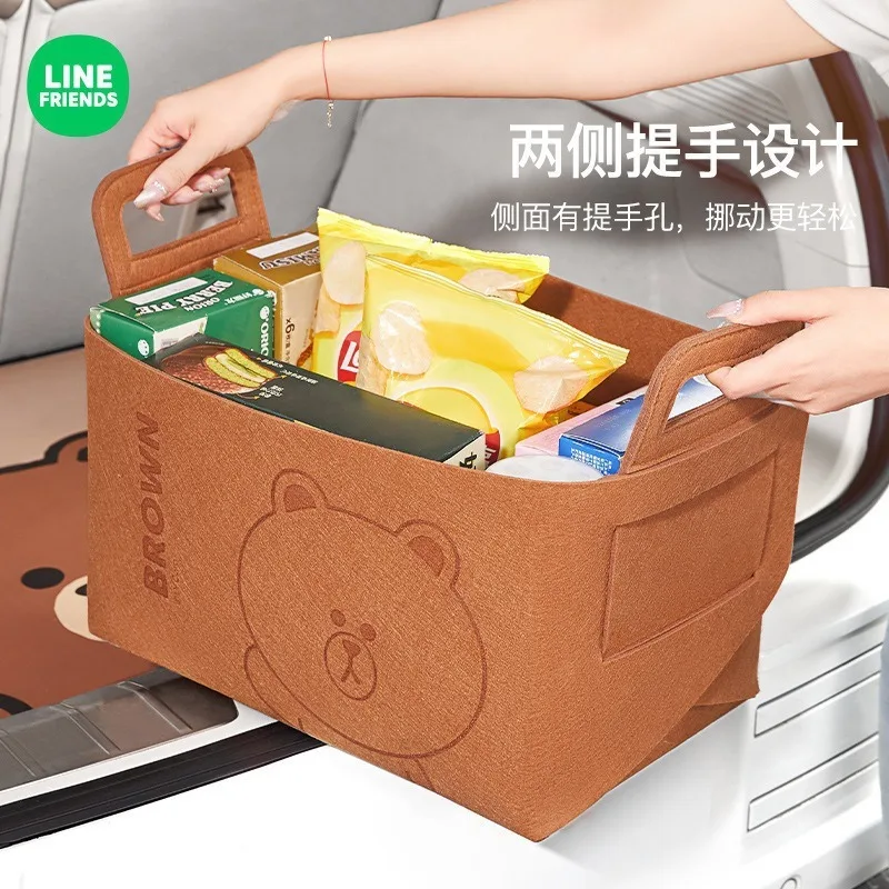 Hot Sell Brown Bear Felt Car Trunk Storage Box Foldable Large Capacity Portable Lightweight Vehicle Snack Organizer Decoration
Hot Sell Brown Bear Felt Car Trunk Storage Box Foldable Large Capacity Portable Lightweight Vehicle Snack Organizer Decoration