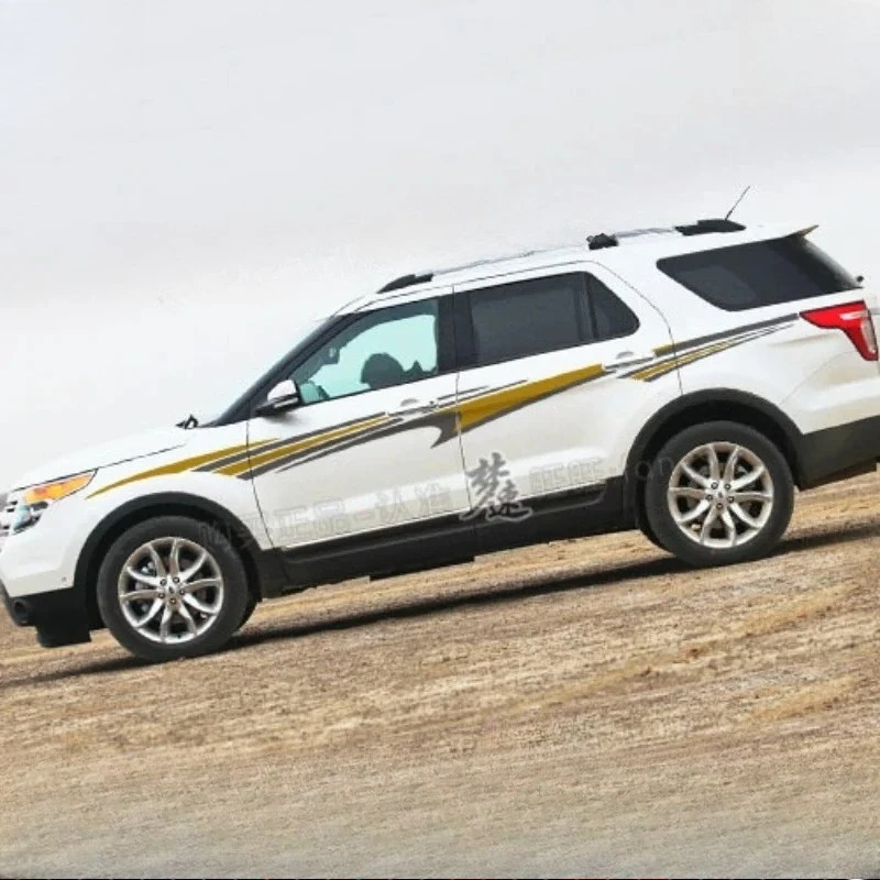 Car Vinyl Sticker FOR Ford Explorer Body Waist Line sporty and fashionable off-road decoration Decals
Car Vinyl Sticker FOR Ford Explorer Body Waist Line sporty and fashionable off-road decoration Decals