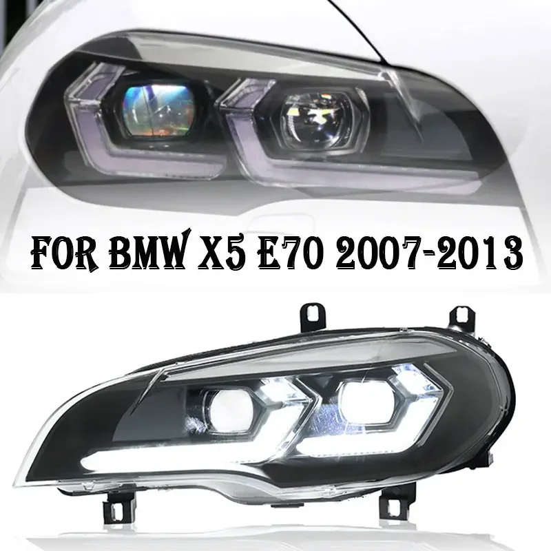 Headlights Assembly For BMW X5 E70 2007-2013 Headlights DRL Hella LED Bi Xenon Bulb Fog Lights Car Accessory E70 X6 E71 Head Lam
Headlights Assembly For BMW X5 E70 2007-2013 Headlights DRL Hella LED Bi Xenon Bulb Fog Lights Car Accessory E70 X6 E71 Head Lam