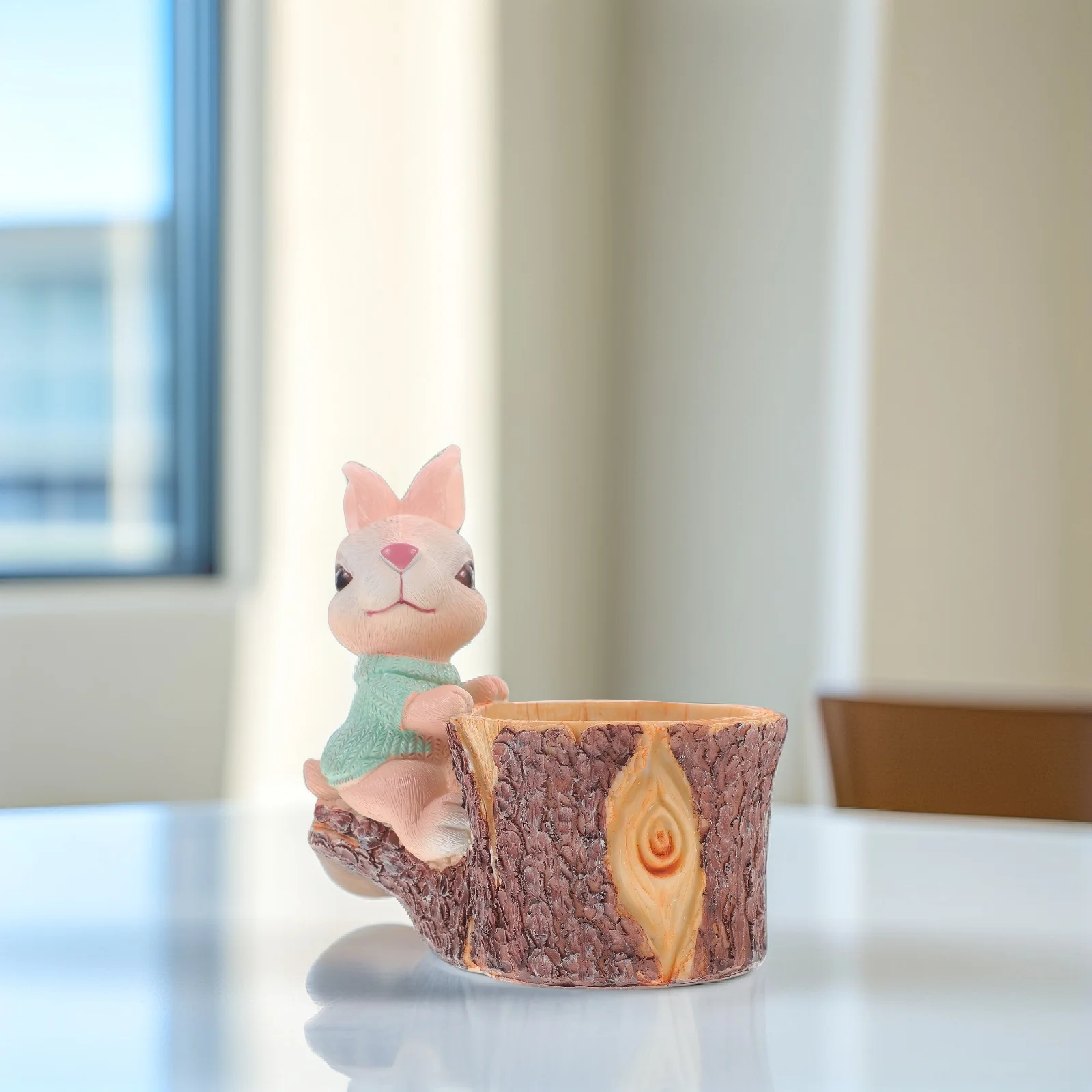 Small Resin Rabbit Shaped Flower Pot for Indoor Plants Succulent Cactus Planter Garden Balcony Desktop Decorative Planter
Small Resin Rabbit Shaped Flower Pot for Indoor Plants Succulent Cactus Planter Garden Balcony Desktop Decorative Planter