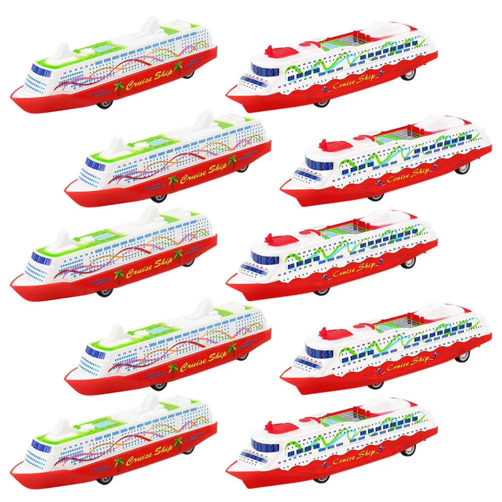 10Pcs Pull Back Cruise Ship Plastic Interactive Educational Gliding Vehicle for Toddlers Kids Gift Cognitive Development
10Pcs Pull Back Cruise Ship Plastic Interactive Educational Gliding Vehicle for Toddlers Kids Gift Cognitive Development