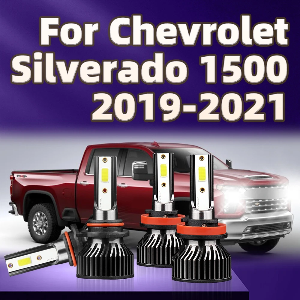 4PCS 130W H11 LED Headlight High Power 9005 Lamp 6000K Car Light For Chevrolet Silverado 1500 2019 2020 2021
4PCS 130W H11 LED Headlight High Power 9005 Lamp 6000K Car Light For Chevrolet Silverado 1500 2019 2020 2021