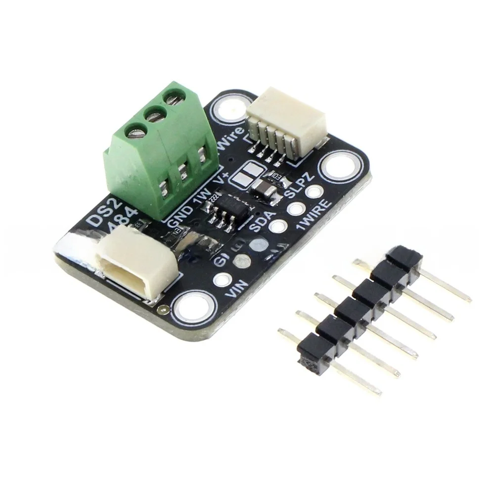 Адаптер DS2484 I2C на 1-проводную шину для встраиваемых систем с широким диапазоном напряжения от 2,5 В до 5,5 В и температурным диапазоном от -40°C до +85°C
Адаптер DS2484 I2C на 1-проводную шину для встраиваемых систем с широким диапазоном напряжения от 2,5 В до 5,5 В и температурным диапазоном от -40°C до +85°C