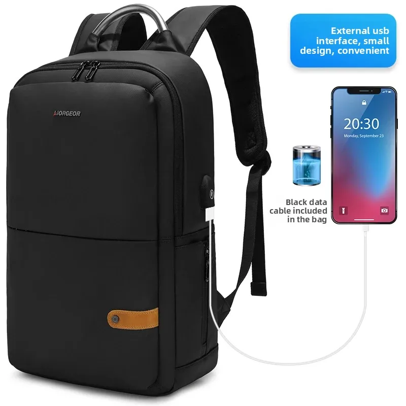 Waterproof travel backpack, with USB charging port, compatible with 15.6-inch laptop backpack, student backpack
Waterproof travel backpack, with USB charging port, compatible with 15.6-inch laptop backpack, student backpack