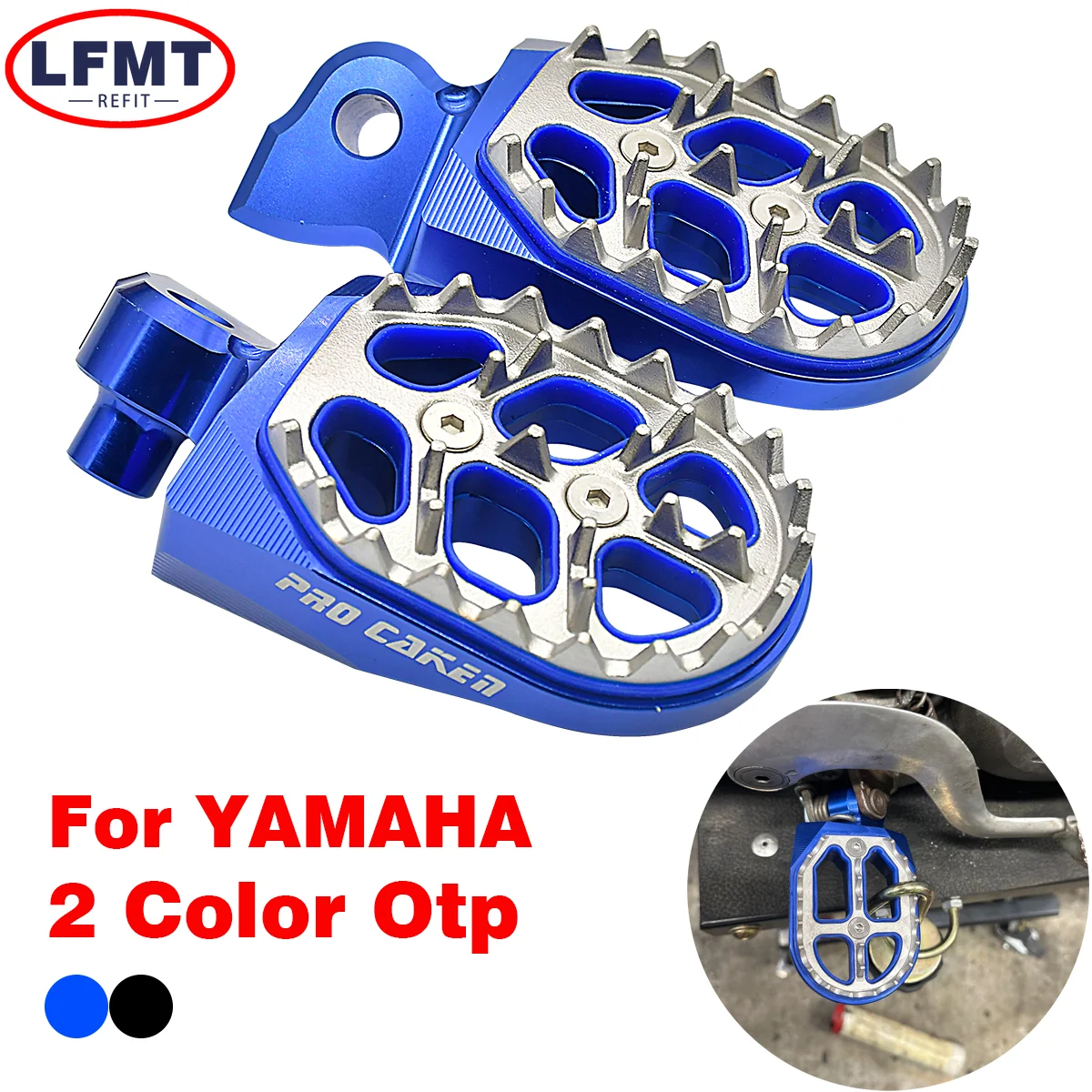 CNC Motorcycle Foot Pegs Rests Footrest Footpeg Pedals For YAMAHA YZ65 85 125 250 250F 450F 125X 250X 250FX 450FX WR250F WR450F
CNC Motorcycle Foot Pegs Rests Footrest Footpeg Pedals For YAMAHA YZ65 85 125 250 250F 450F 125X 250X 250FX 450FX WR250F WR450F