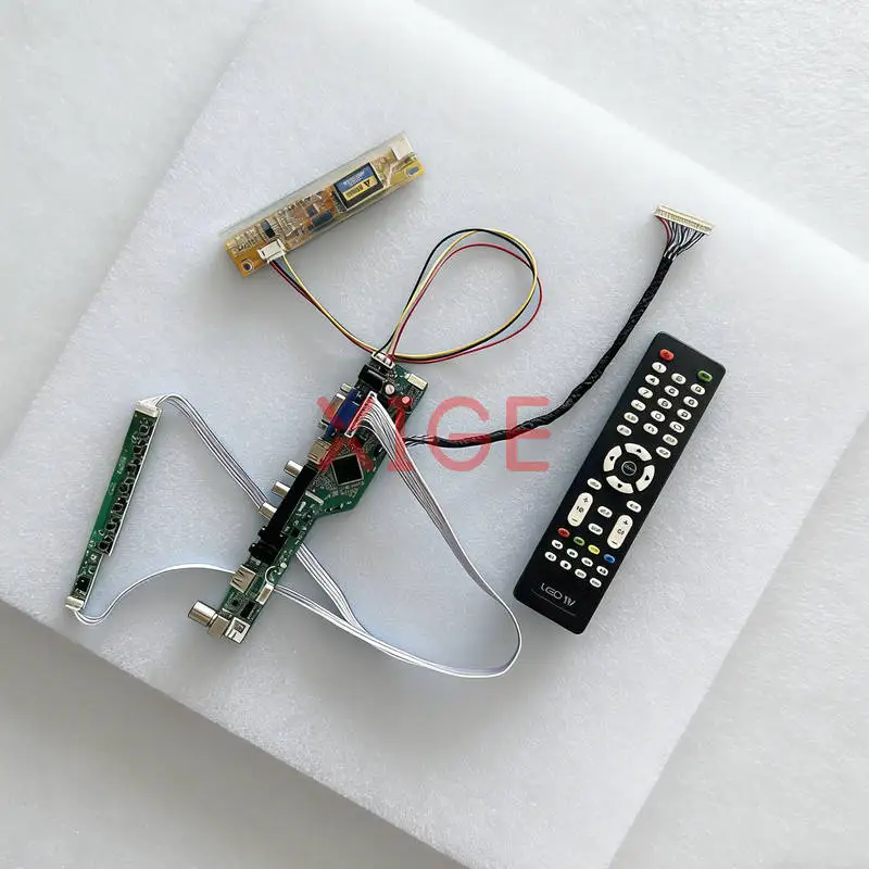 Плата контроллера привода экрана подходит для LP141WP1 B141PW02 B141PW01 B141PW03 1CCFL 30Pin LVDS 1440*900 1440x900 USB + AV + VGA + HDMI комплект DIY
Плата контроллера привода экрана подходит для LP141WP1 B141PW02 B141PW01 B141PW03 1CCFL 30Pin LVDS 1440*900 1440x900 USB + AV + VGA + HDMI комплект DIY