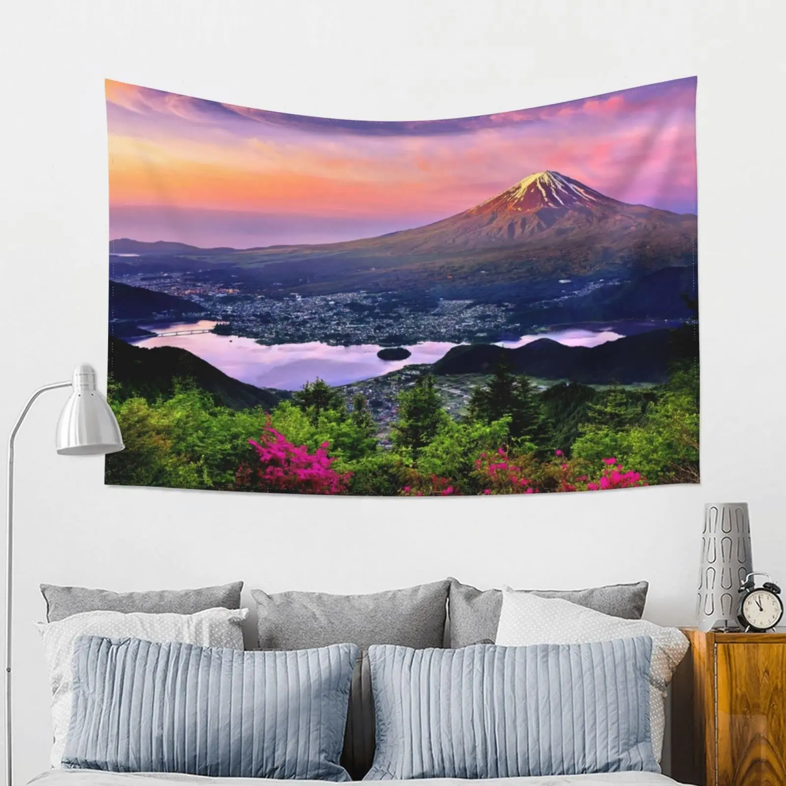 Гобелен Fuji Mountain в японском стиле, настенный гобелен для спальни, гостиной, гобелены с природными пейзажами, настенные художественные подвесные
Гобелен Fuji Mountain в японском стиле, настенный гобелен для спальни, гостиной, гобелены с природными пейзажами, настенные художественные подвесные