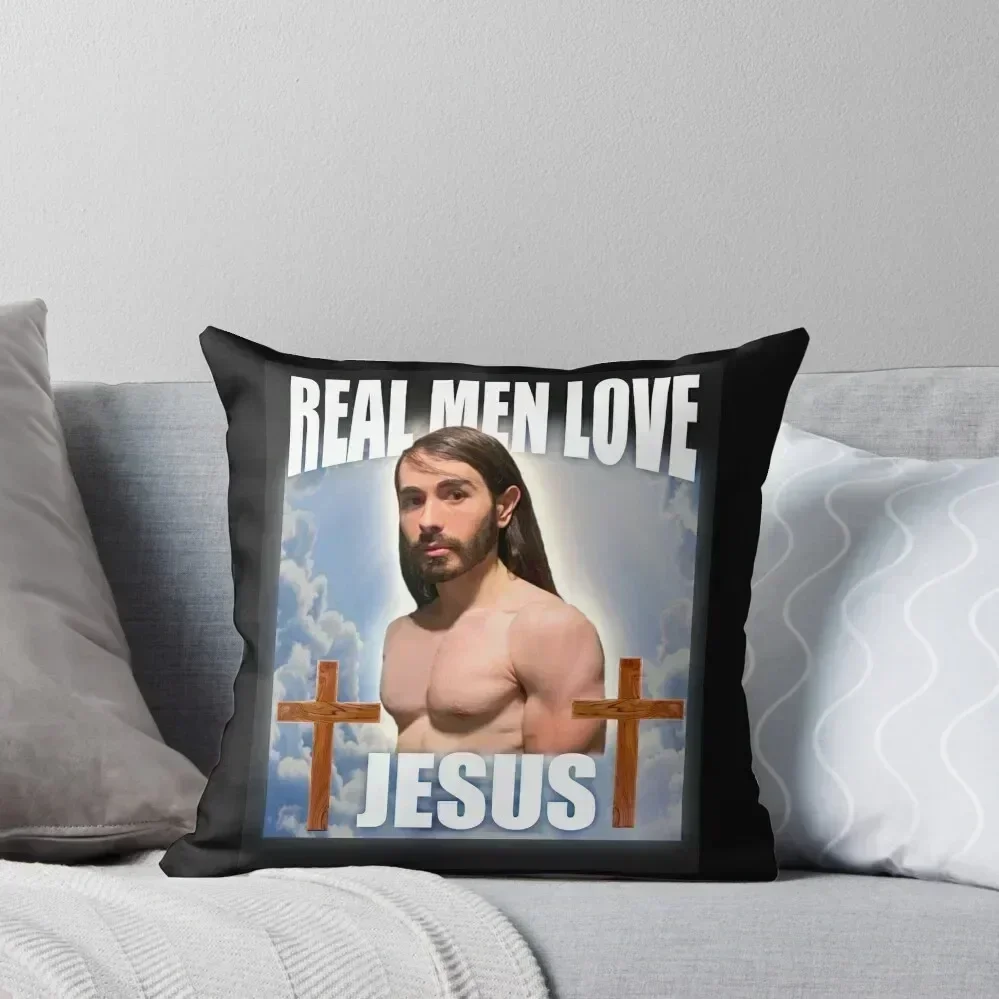 Real Men Love Jesus Throw Pillow luxury decor Pillowcase Cushion Decorative pillowcase New year pillow
Real Men Love Jesus Throw Pillow luxury decor Pillowcase Cushion Decorative pillowcase New year pillow