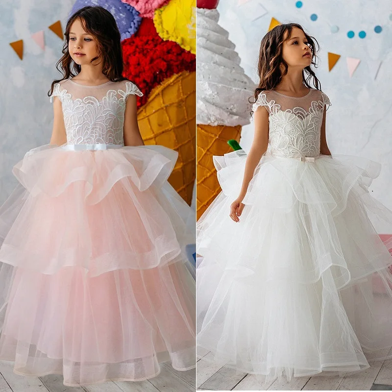 Luxury Custom Ball Gown Flower Girl Dresses For Wedding Beaded Toddler Pageant Gowns Tiered Kids Birthday Gown
Luxury Custom Ball Gown Flower Girl Dresses For Wedding Beaded Toddler Pageant Gowns Tiered Kids Birthday Gown