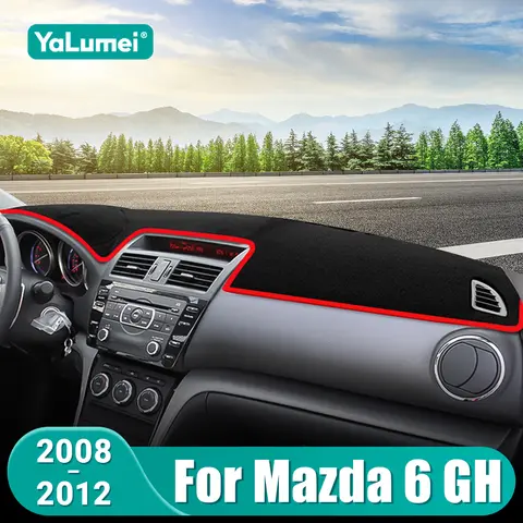 For Mazda 6 GH 2008 2009 2010 2011 2012 Atenza Car Dashboard Cover Sun Shade Avoid Light Mat Instrument Panel Pad Accessories
