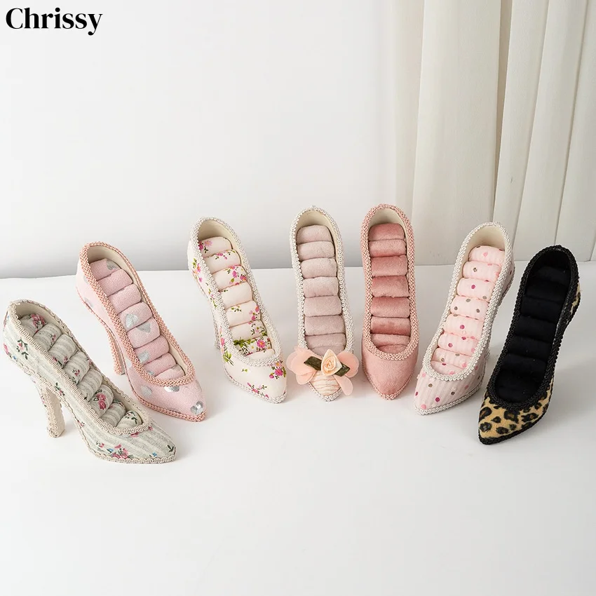 New High Heel Shaped Ring Earring Display Stand, Desktop Jewelry Organizer & Decorative Prop for Boutique Counter
New High Heel Shaped Ring Earring Display Stand, Desktop Jewelry Organizer & Decorative Prop for Boutique Counter