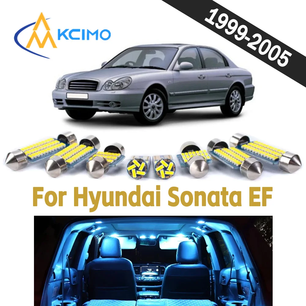 Durable Auto Interior LED Light Kit For Hyundai Sonata EF 4 1999-2005 CANBUS Bright Wear Resistant Vehicle Indoor Lighting Bulbs
Durable Auto Interior LED Light Kit For Hyundai Sonata EF 4 1999-2005 CANBUS Bright Wear Resistant Vehicle Indoor Lighting Bulbs