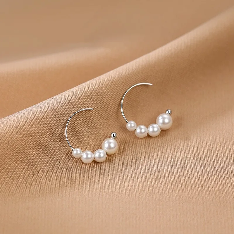Real 925 Sterling Silver Water Drop Pearl Hook Stud Earrings For Women Classic Fine Jewelry Niche Light Luxury Accessories
Real 925 Sterling Silver Water Drop Pearl Hook Stud Earrings For Women Classic Fine Jewelry Niche Light Luxury Accessories