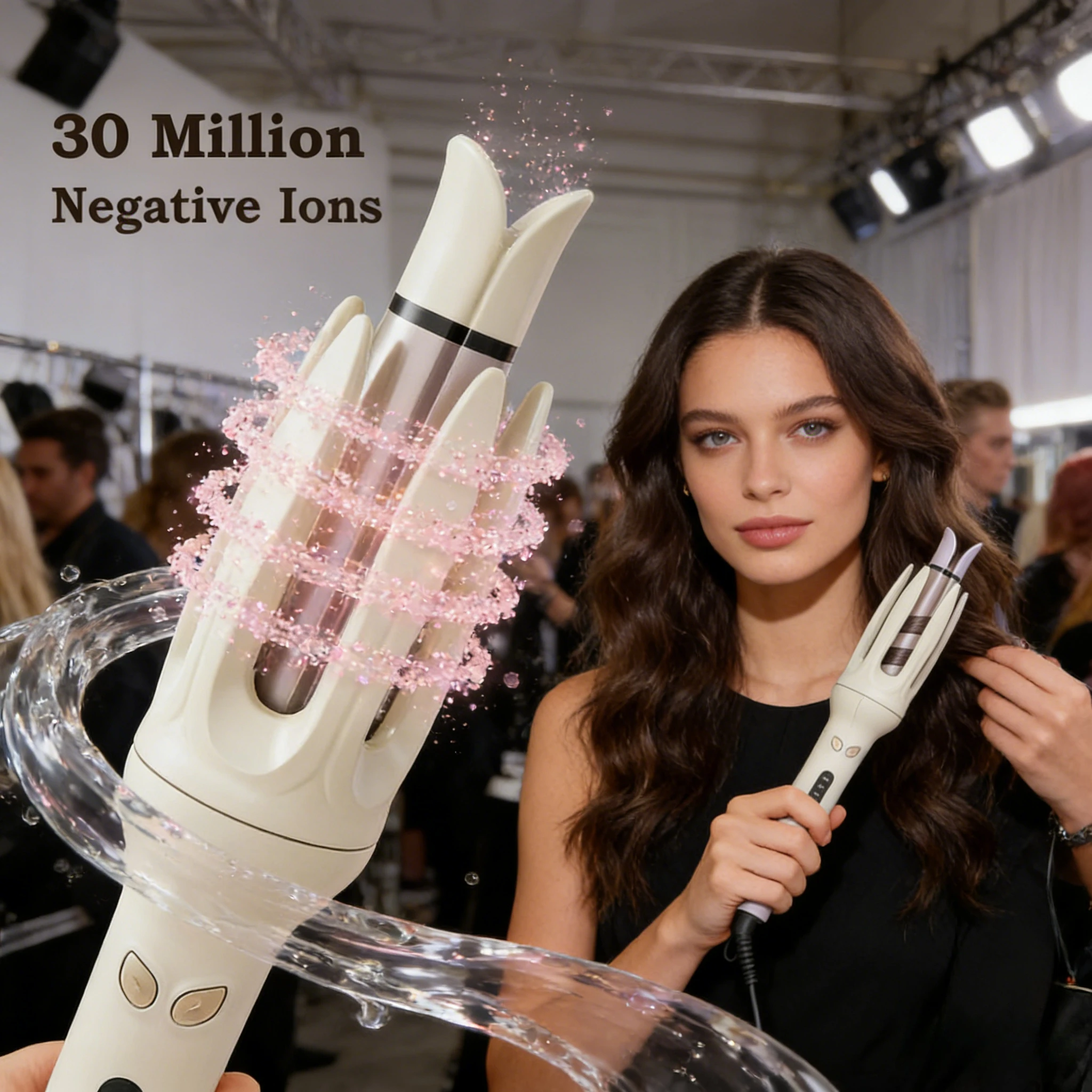 Автоматическая мини-плойка для завивки волос 28 мм с отрицательными ионами, керамическая, вращающаяся, с защитой от спутывания, для укладки длинных и коротких волос
Автоматическая мини-плойка для завивки волос 28 мм с отрицательными ионами, керамическая, вращающаяся, с защитой от спутывания, для укладки длинных и коротких волос