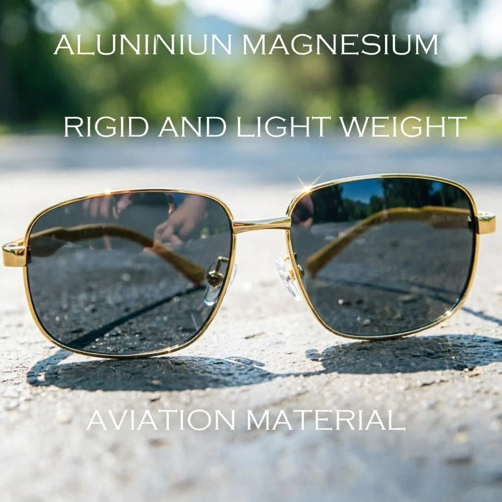 Aluminum Magnesium Vintage Gold Frame Polarized Sunglasses Men Lightweight UV400 Sun Glasses Men For Driving Fishing Outdoor
Aluminum Magnesium Vintage Gold Frame Polarized Sunglasses Men Lightweight UV400 Sun Glasses Men For Driving Fishing Outdoor
