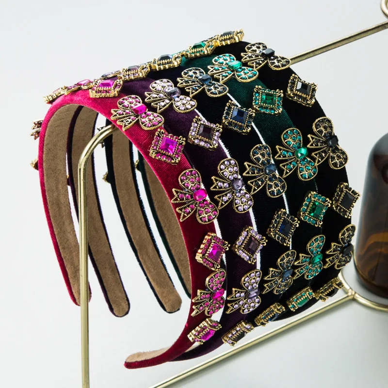 Crystal Butterfly Wrapped Headband Fashion Hair Accessories Women Trendy Temperament Hairband Hair Band Girl Headwear Wholesale
Crystal Butterfly Wrapped Headband Fashion Hair Accessories Women Trendy Temperament Hairband Hair Band Girl Headwear Wholesale