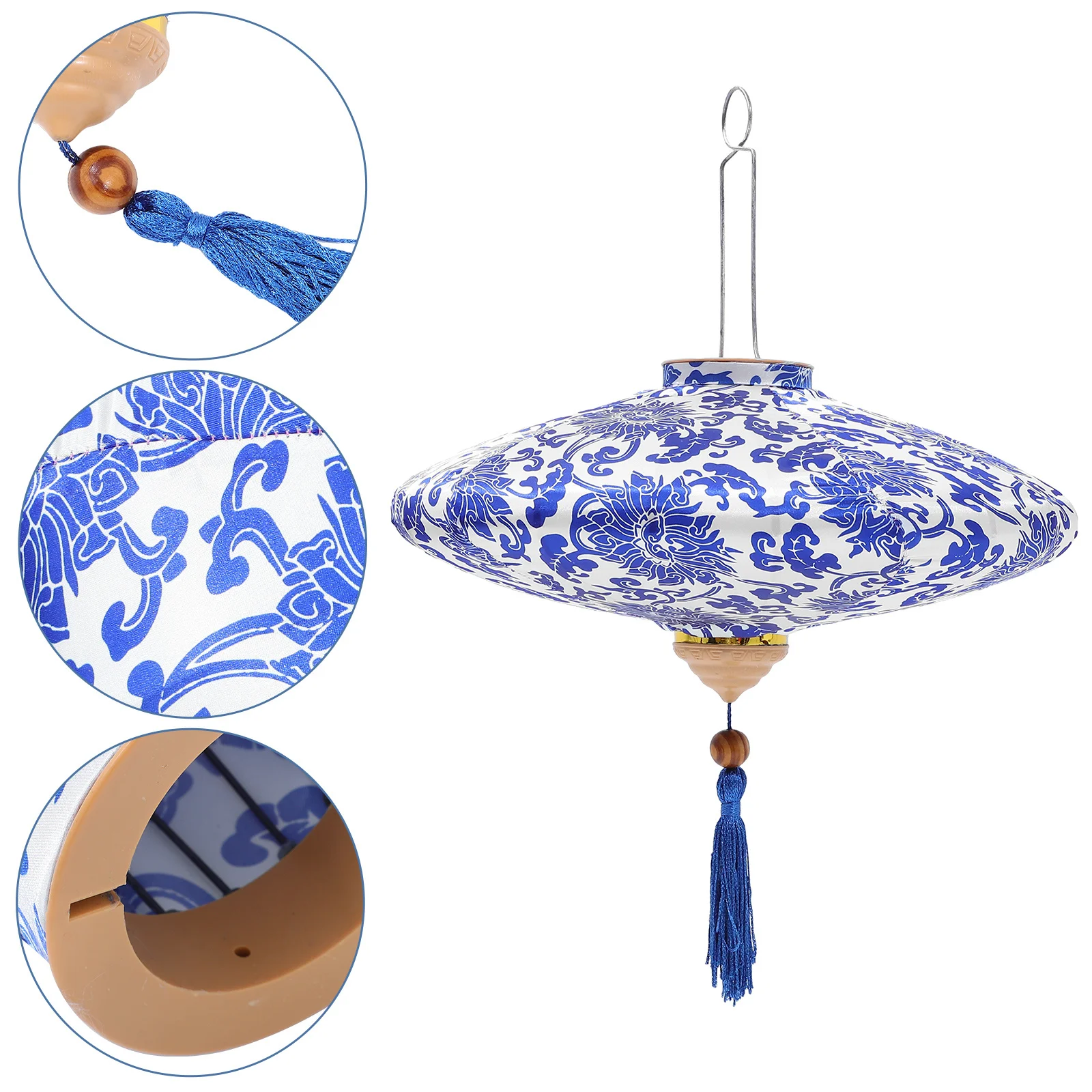 Blue and White Porcelain Lantern Vintage Chinese Style Romantic Hanging Lantern for Outdoor Indoor Decor Vietnamese Lanterns
Blue and White Porcelain Lantern Vintage Chinese Style Romantic Hanging Lantern for Outdoor Indoor Decor Vietnamese Lanterns