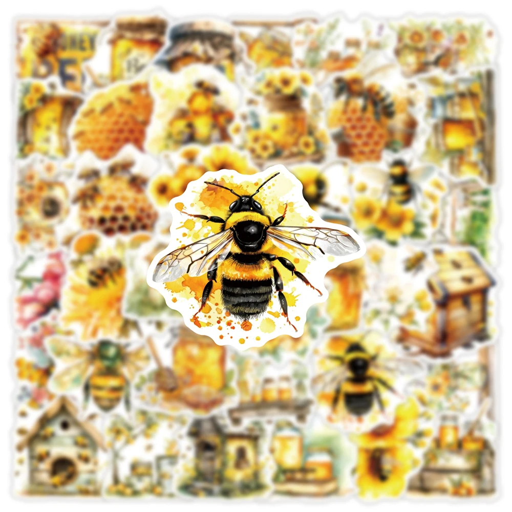 10/30/50pcs Cute Cartoon Bee Flower Graffiti Stickers Decals Laptop Suitcase Diary Fridge Decoration Classic Sticker Kids Toys
10/30/50pcs Cute Cartoon Bee Flower Graffiti Stickers Decals Laptop Suitcase Diary Fridge Decoration Classic Sticker Kids Toys