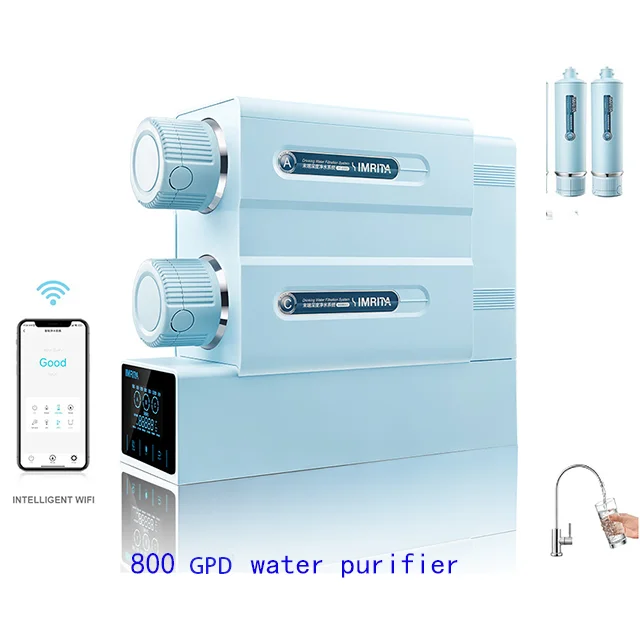 OEM ODM Smart Home Reverse Osmosis System Water Filter Purifier RO Water Household Undersink Kitchen Purifier
OEM ODM Smart Home Reverse Osmosis System Water Filter Purifier RO Water Household Undersink Kitchen Purifier