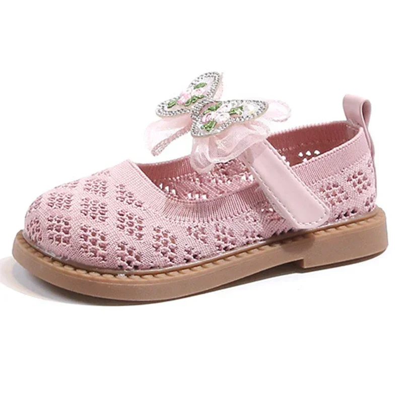 Girls' Princess Shoes 2024 Spring New Bow Children's Casual Shoes Soft Sole Anti Slip Student Mesh Breathable Flat Shoes
Girls' Princess Shoes 2024 Spring New Bow Children's Casual Shoes Soft Sole Anti Slip Student Mesh Breathable Flat Shoes