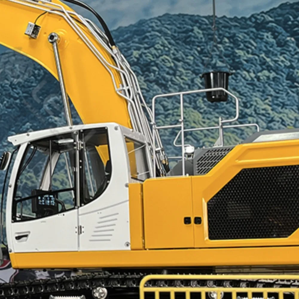 Игрушечный экскаватор LESU 1/14, металлический, гидравлический, на радиоуправлении, с черными гусеницами, окрашенный, готовый к эксплуатации, с системой подсветки, модель
Игрушечный экскаватор LESU 1/14, металлический, гидравлический, на радиоуправлении, с черными гусеницами, окрашенный, готовый к эксплуатации, с системой подсветки, модель