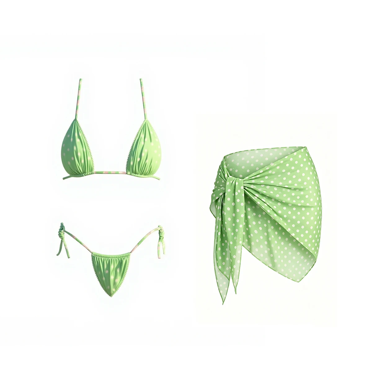3 Pieces Women Swimsuit Swimwear Push Up 2026 Sexy Female Dot Bikini Set Beachwear Skirt Bathing Suit Swimming Suit Biquini
3 Pieces Women Swimsuit Swimwear Push Up 2026 Sexy Female Dot Bikini Set Beachwear Skirt Bathing Suit Swimming Suit Biquini