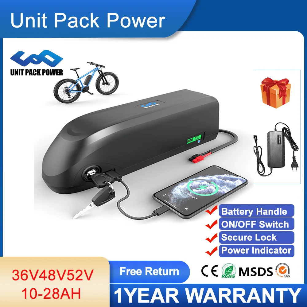 Shark Shell High Capacity Ebike Battery 48V 20Ah 52V 15Ah Shockproof Dustproof Rechargeable Lithium Batteria For City Commuter E‑Bike Foldable Scooter 500W 750W 960W Electric Motor
Shark Shell High Capacity Ebike Battery 48V 20Ah 52V 15Ah Shockproof Dustproof Rechargeable Lithium Batteria For City Commuter E‑Bike Foldable Scooter 500W 750W 960W Electric Motor