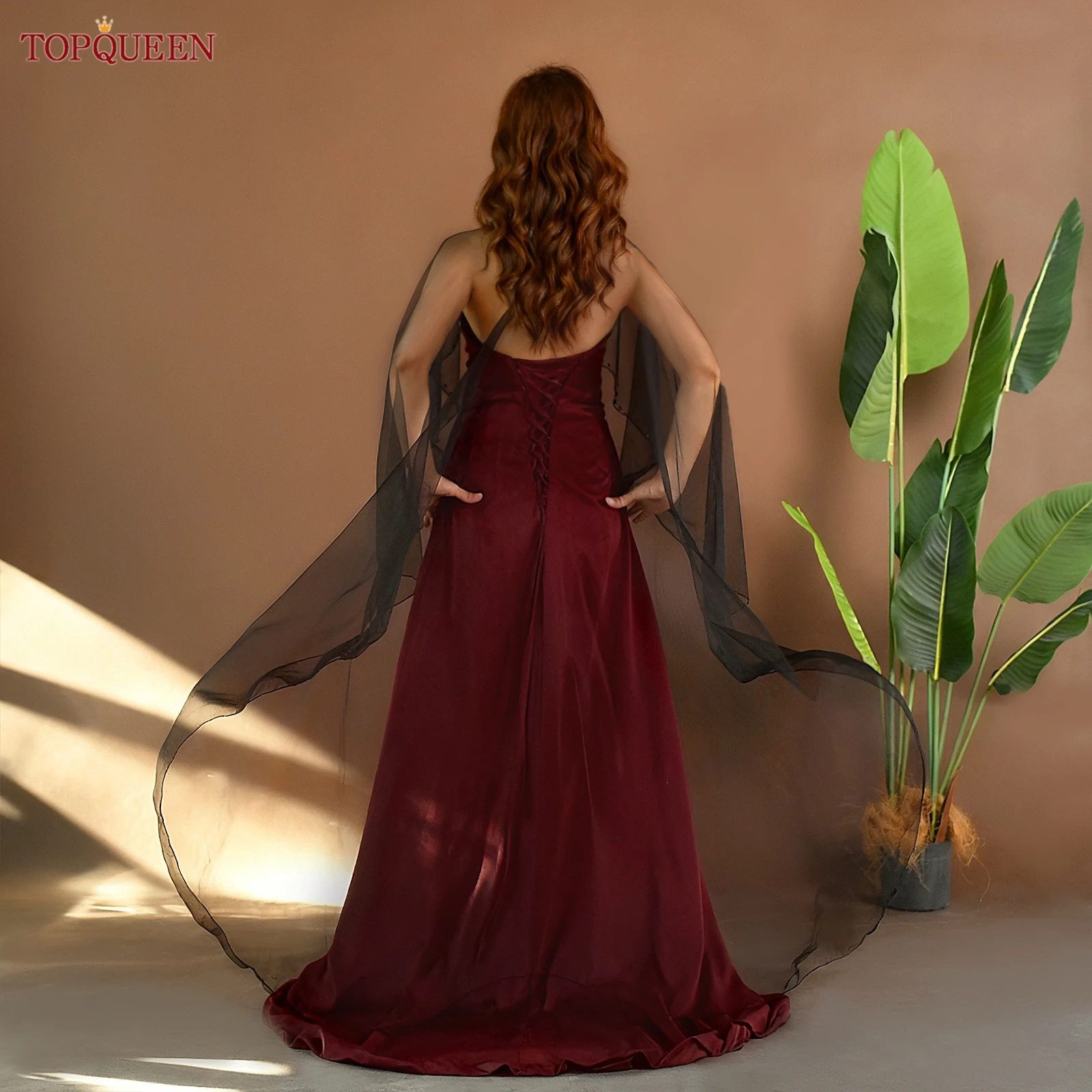 TOPQUEEN Capa De Novia Boda Black Bolero Mujer Para Vestido Beaded Edge Bolero Woman Elegant Customizable MG77
TOPQUEEN Capa De Novia Boda Black Bolero Mujer Para Vestido Beaded Edge Bolero Woman Elegant Customizable MG77