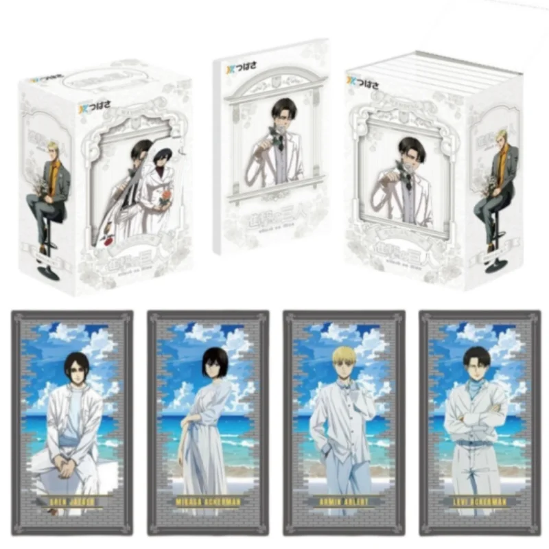 Genuine Attack on Titan Cards Enthusiastic Animation Collection Cards Rare LP Card Metal Card Limited Card Kids Gifts Toys
Genuine Attack on Titan Cards Enthusiastic Animation Collection Cards Rare LP Card Metal Card Limited Card Kids Gifts Toys
