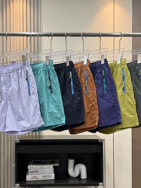 Outdoor Lightweight Quick Dry Beach Shorts Casual Loose Fit High Waist Nylon Fabric Water Resistant Functional Pockets Korean...
Outdoor Lightweight Quick Dry Beach Shorts Casual Loose Fit High Waist Nylon Fabric Water Resistant Functional Pockets Korean...