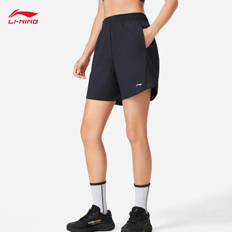 LI-NING Fitness Series Women Ice Comfortable Sunscreen Sports Shorts Breathable Comfortable Bottom AKSV442 
LI-NING Fitness Series Women Ice Comfortable Sunscreen Sports Shorts Breathable Comfortable Bottom AKSV442