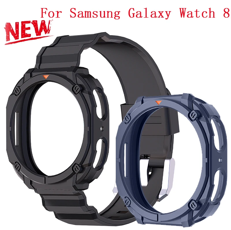 Case+Strap For Samsung Galaxy Watch 8 40 44mm Sports Band Protective Case Cover for Samsung Galaxy Watch 8 40mm 44mm Bracelet
Case+Strap For Samsung Galaxy Watch 8 40 44mm Sports Band Protective Case Cover for Samsung Galaxy Watch 8 40mm 44mm Bracelet