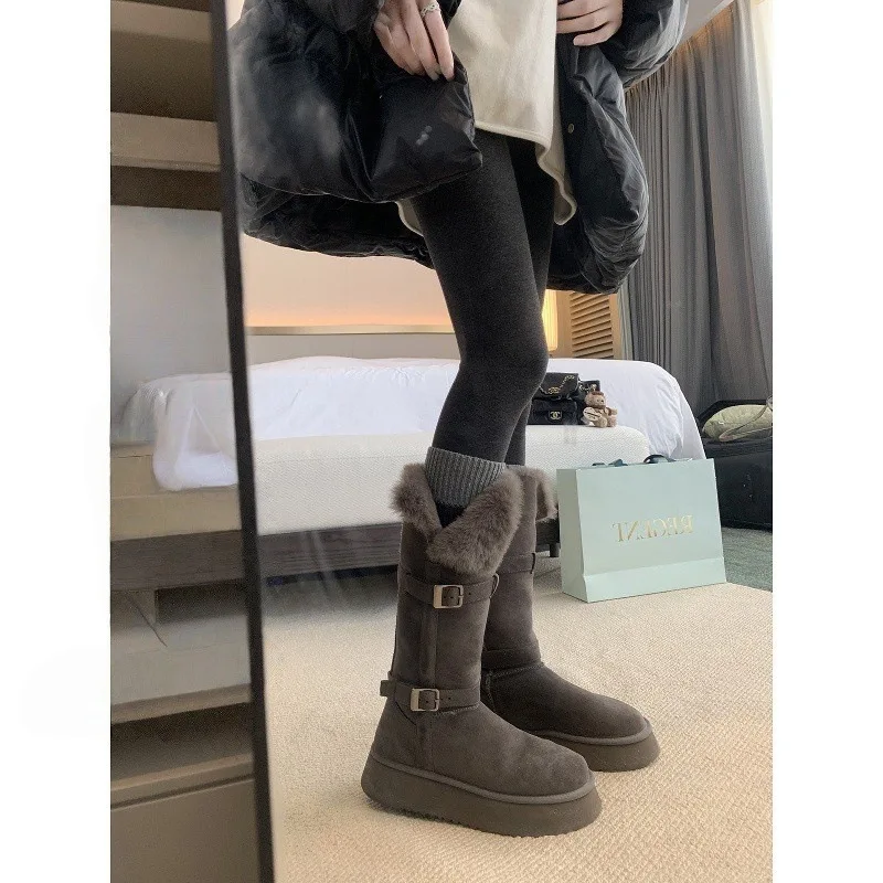now boots for women in winter 2025 buckle strap thick sole warm cotton shoes long tube boots
now boots for women in winter 2025 buckle strap thick sole warm cotton shoes long tube boots