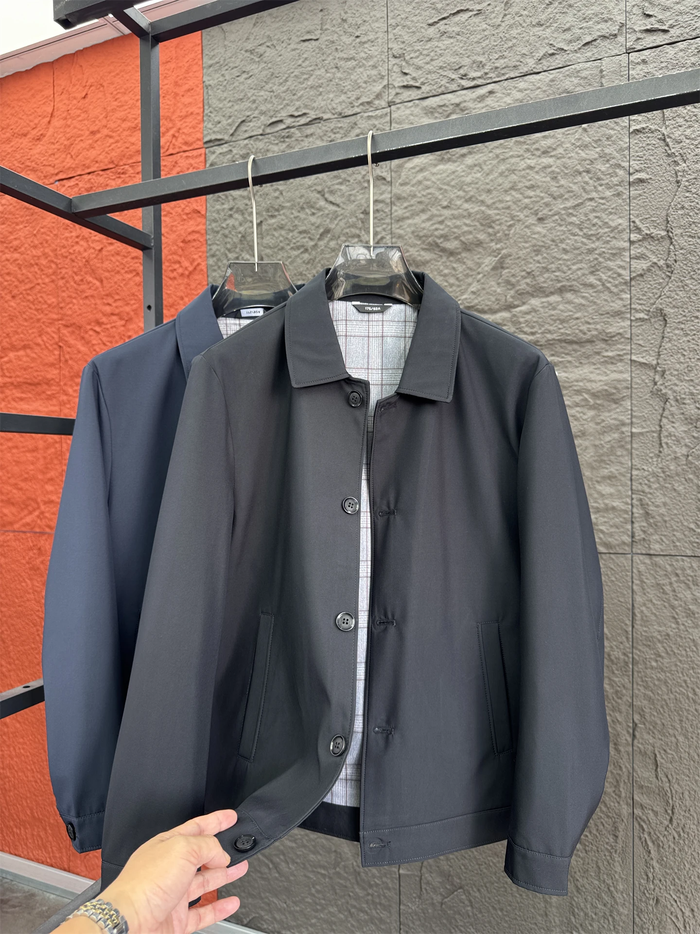 Svip High-End Men's Busin Casual Jaet Comfortable Pure Color Collar Autumn Travel Outerwear Stand Fit Polyester Fiber
Svip High-End Men's Busin Casual Jaet Comfortable Pure Color Collar Autumn Travel Outerwear Stand Fit Polyester Fiber