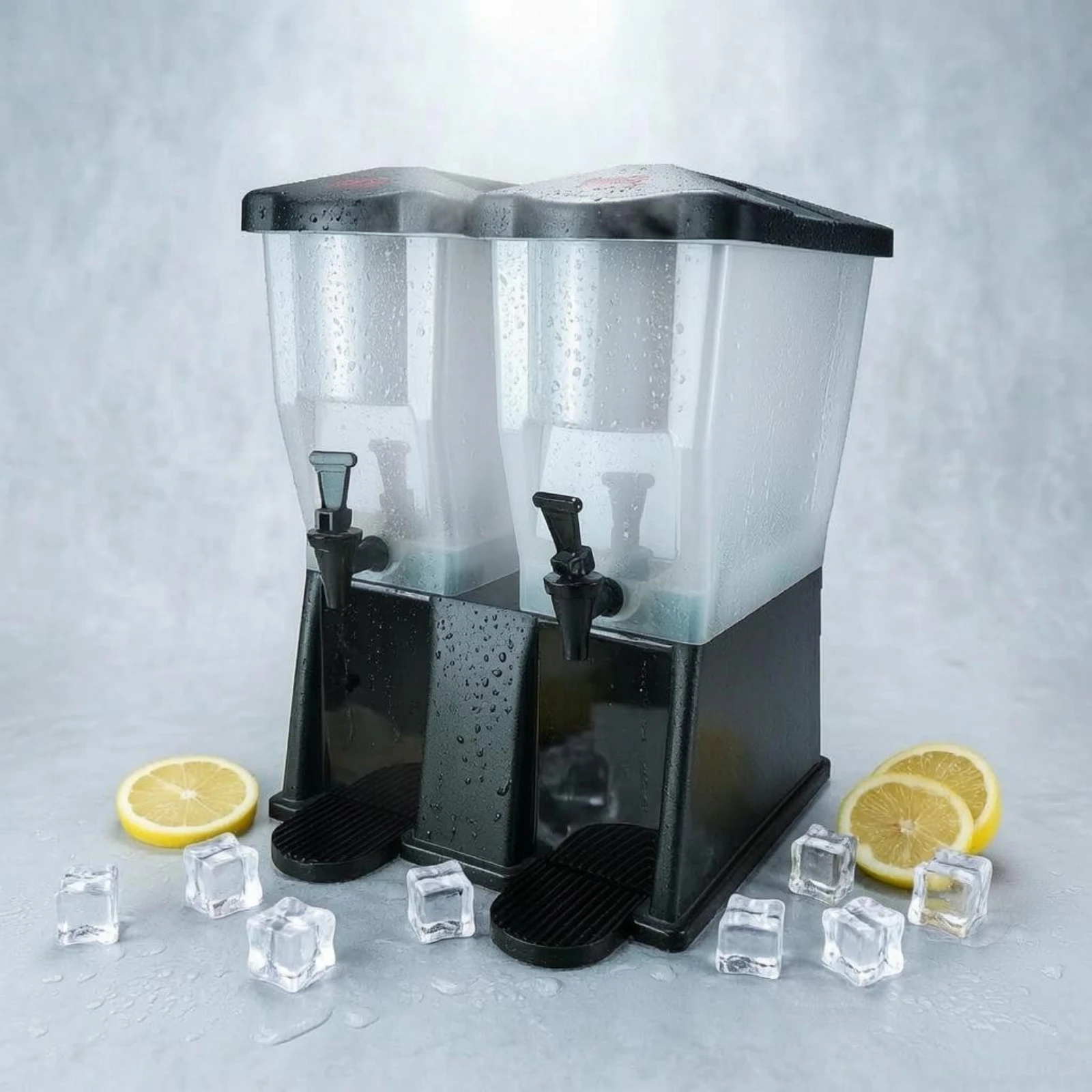 Tap Beverage Dispenser Wide Top Opening Upright Beverage Dispenser Drinkware Black Commercial Self-Serve
Tap Beverage Dispenser Wide Top Opening Upright Beverage Dispenser Drinkware Black Commercial Self-Serve