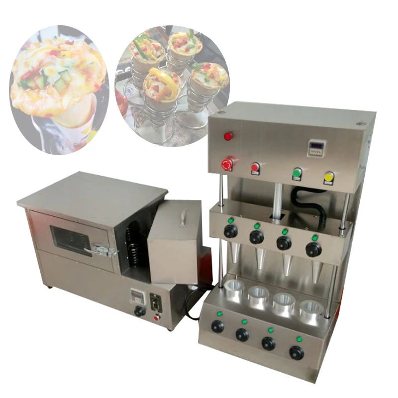 4 Mold Pizza Machine Hand Holding Cone Pizza Making Machine For Pizzeria Fast Food Restaurant Food Truck
4 Mold Pizza Machine Hand Holding Cone Pizza Making Machine For Pizzeria Fast Food Restaurant Food Truck