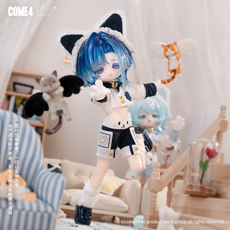 Only Clothes Daily Series Sesame Meow Baby Clothes Ob11 Doll Bjd Skirt Clothes Handmade Doll Dress Up Set Surprise Gift 
Only Clothes Daily Series Sesame Meow Baby Clothes Ob11 Doll Bjd Skirt Clothes Handmade Doll Dress Up Set Surprise Gift