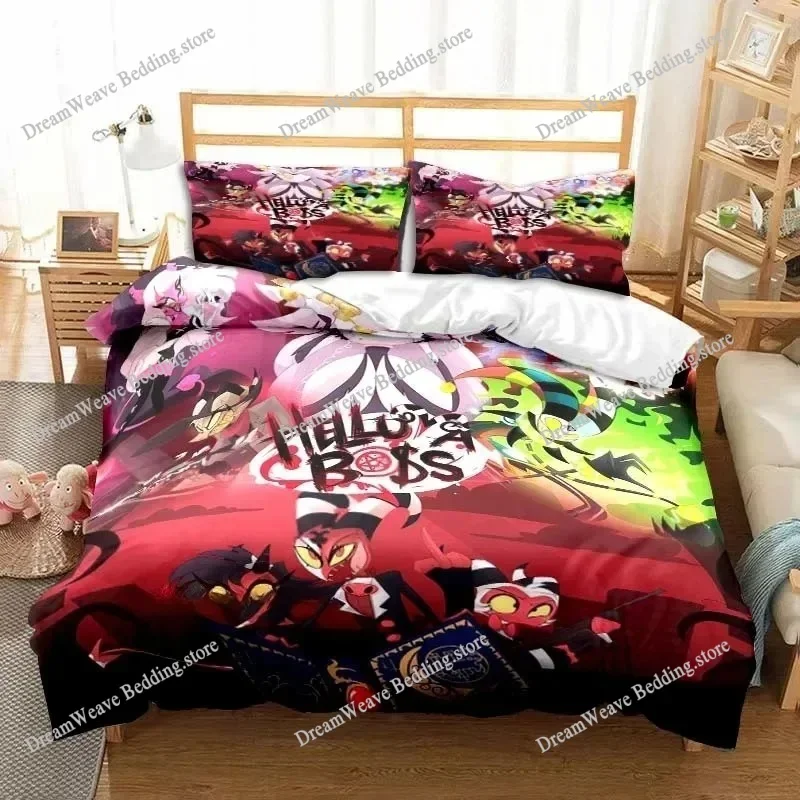 Helluva Boss Duvet Cover Striker Pillowcase Bedding Set Adult Boys Girl Bedroom Decoration Children Gift Single Double Size963
Helluva Boss Duvet Cover Striker Pillowcase Bedding Set Adult Boys Girl Bedroom Decoration Children Gift Single Double Size963