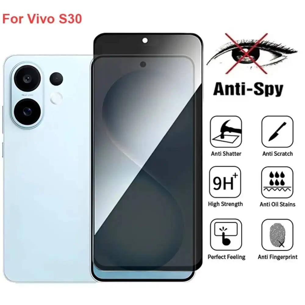 Vivo S30 V2464A Anti Spy Privacy Tempered Glass Protector Compatible For Vivos30 Full Cover Screen Phone Film
Vivo S30 V2464A Anti Spy Privacy Tempered Glass Protector Compatible For Vivos30 Full Cover Screen Phone Film