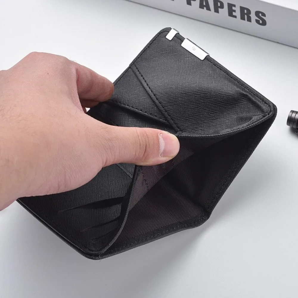 Simple PU Men's Short Wallet Fold Ultra-thin Male Leather Purse Coin Purse Cash Bag Card Holder Daily Use
Simple PU Men's Short Wallet Fold Ultra-thin Male Leather Purse Coin Purse Cash Bag Card Holder Daily Use
